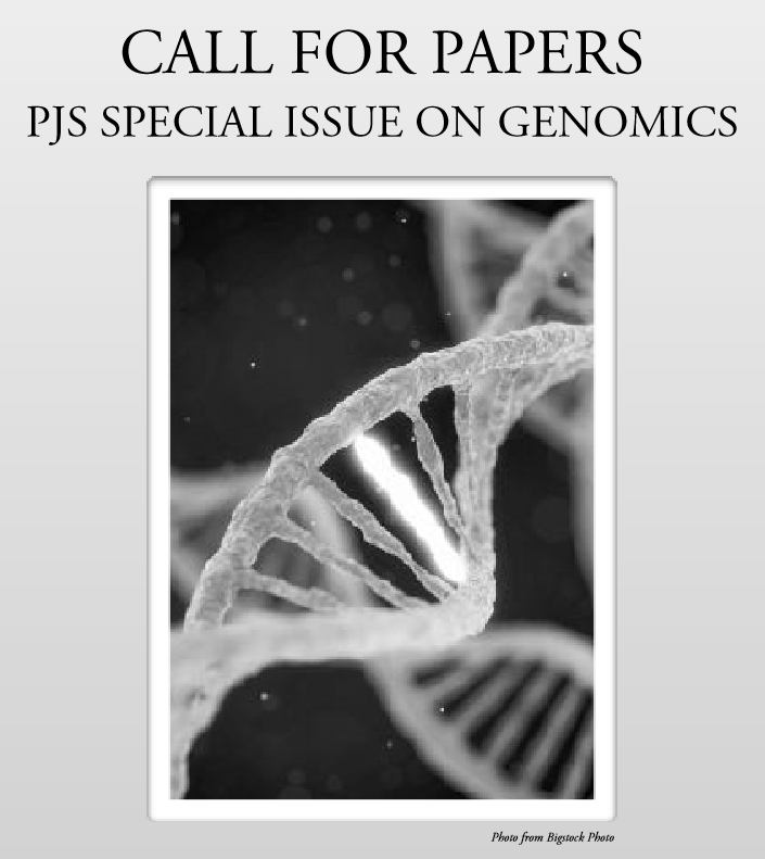 Call for Papers Philippine Journal of Science Issue on Genomics