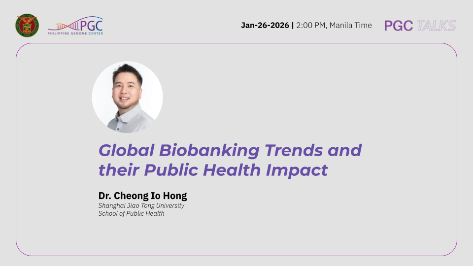 [Webinar] Global Biobanking Trends and their Public Health Impact