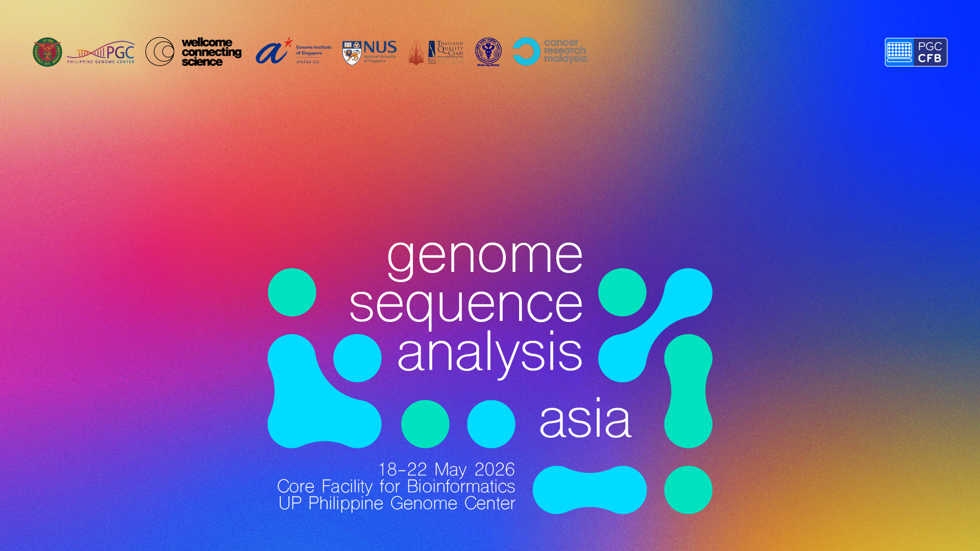 PGC hosts PH remote-linked classroom for the Genome Sequence Analysis – Asia