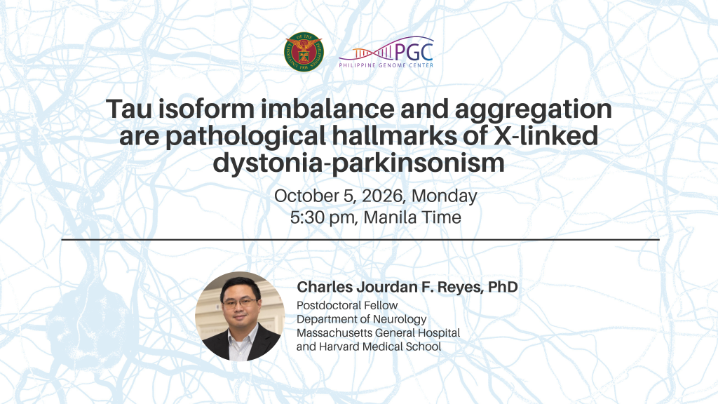 [Webinar] Tau isoform imbalance and aggregation are pathological hallmarks of X-linked dystonia-parkinsonism