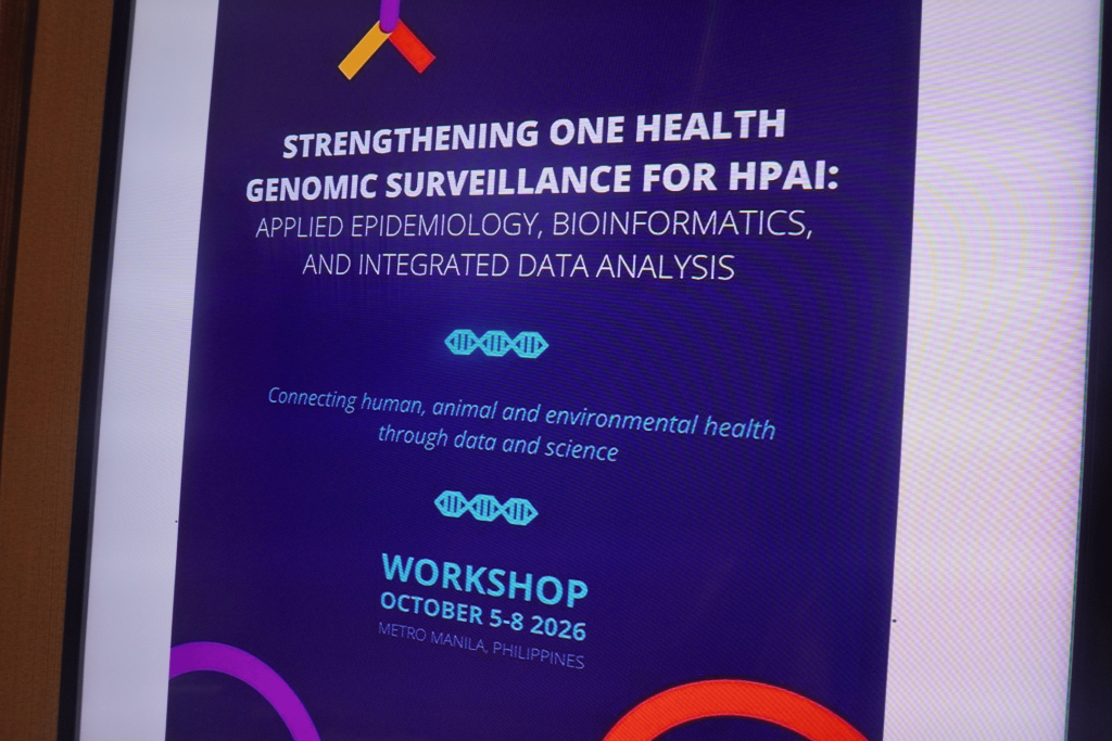 PGC attends One Health Genomic Surveillance for HPAI workshop